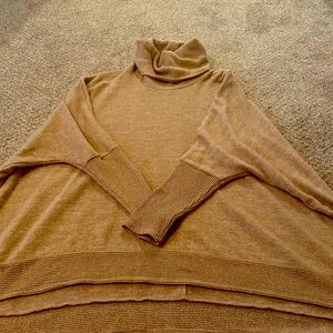 Tan tunic turtle neck